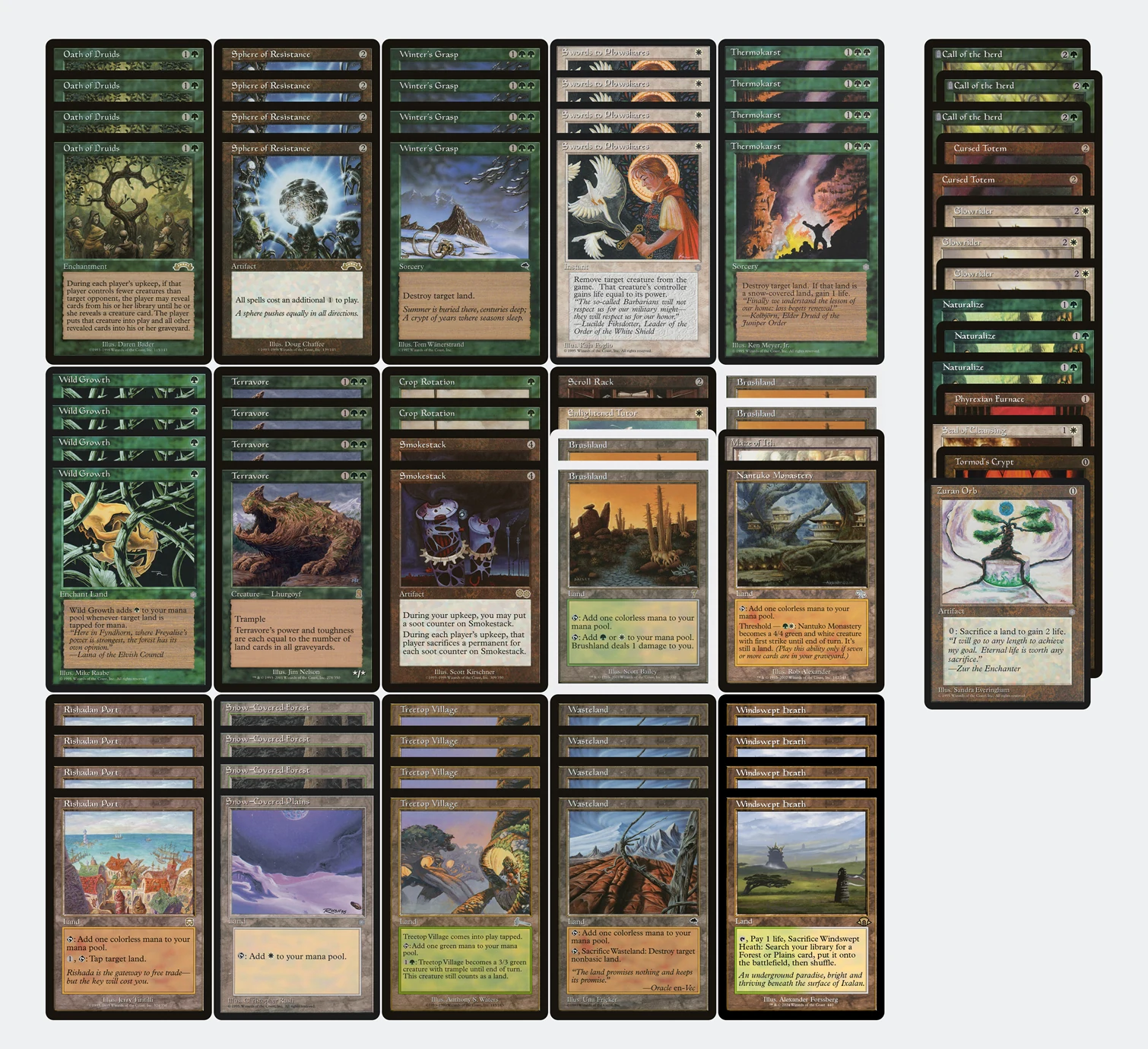 Oath Ponza Scarwood decklist
