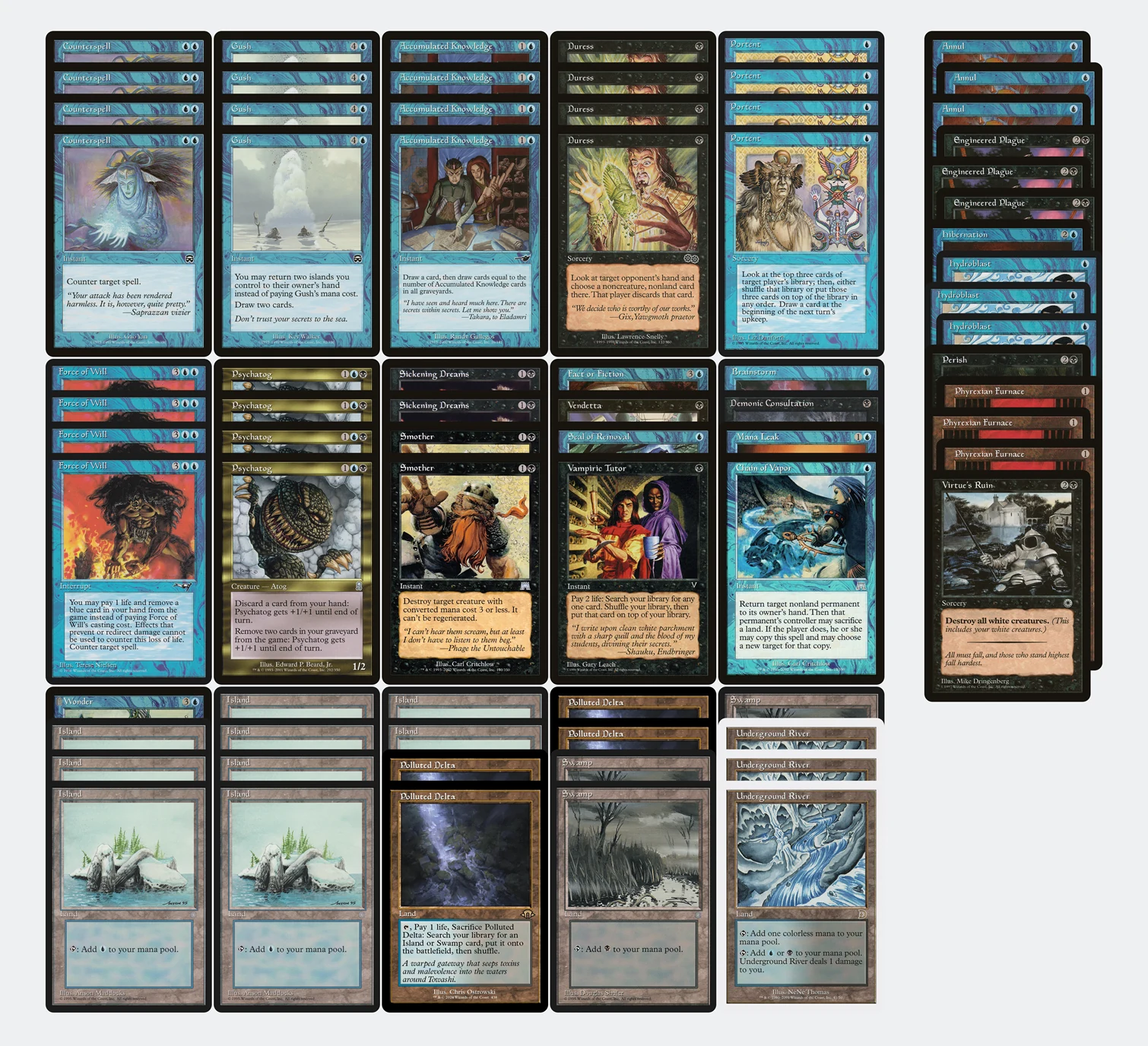 Psychatog Scarwood decklist